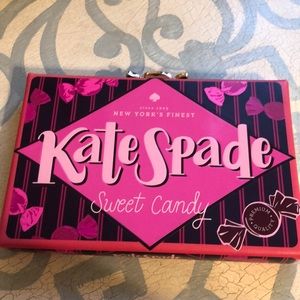 Kate spade candy wrapper clutch